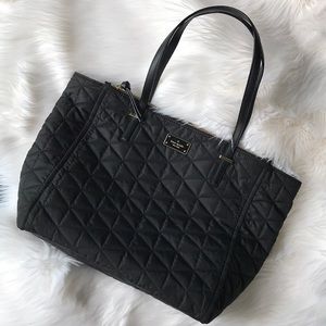 kate spade quilted tote